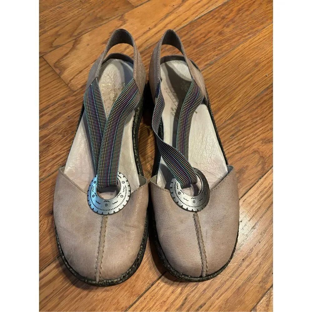 Rieker Daisy Mary Jane Leather Sandals